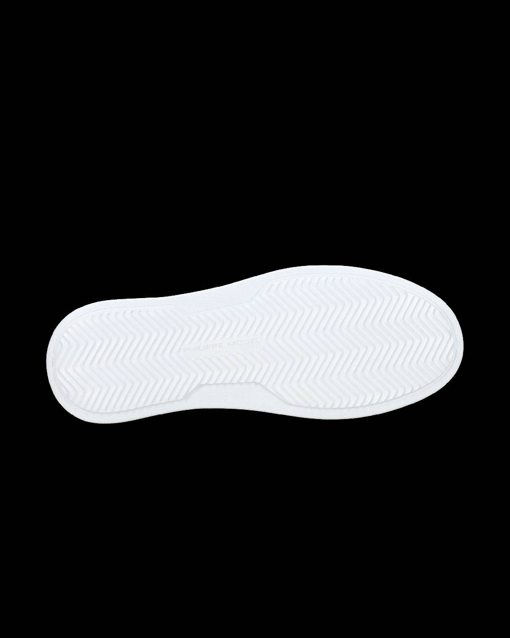 Philippe Model Sneaker casual Temple da uomo in pelle - Azzurro e bianco Online