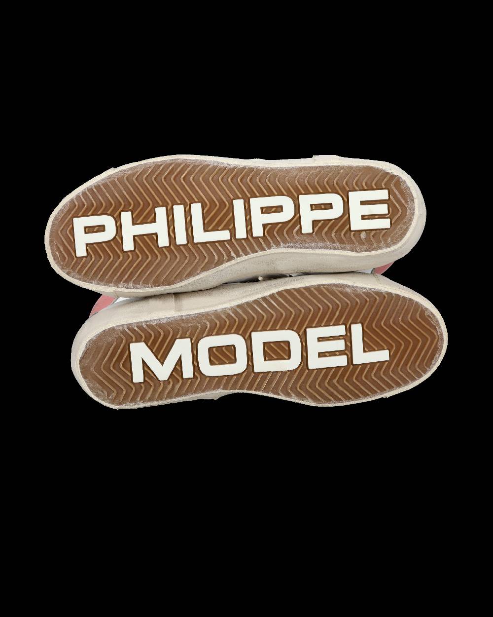 Philippe Model Sneaker casual Prsx da donna in pelle - Antracite e bianco Vendita Calda