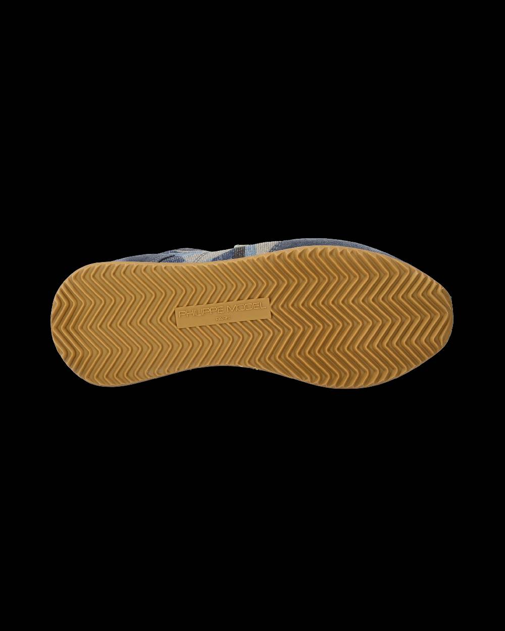 Philippe Model Sneakers Trpx da Donna Blu e Gialle in Tessuto Tecnico Vendite Flash
