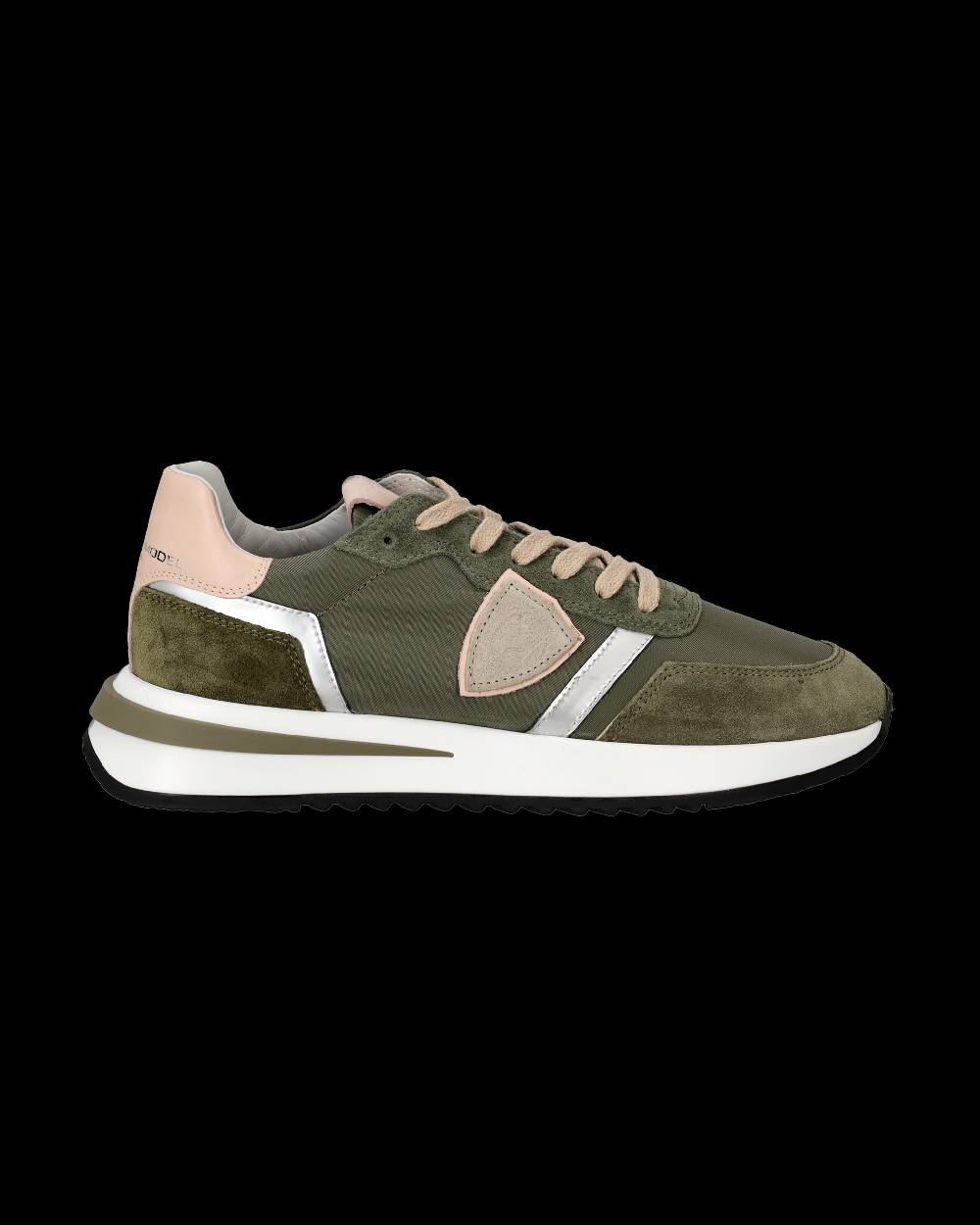 Philippe Model Sneaker basse Tropez 2.1 donna - verde militare e rosa Negozio
