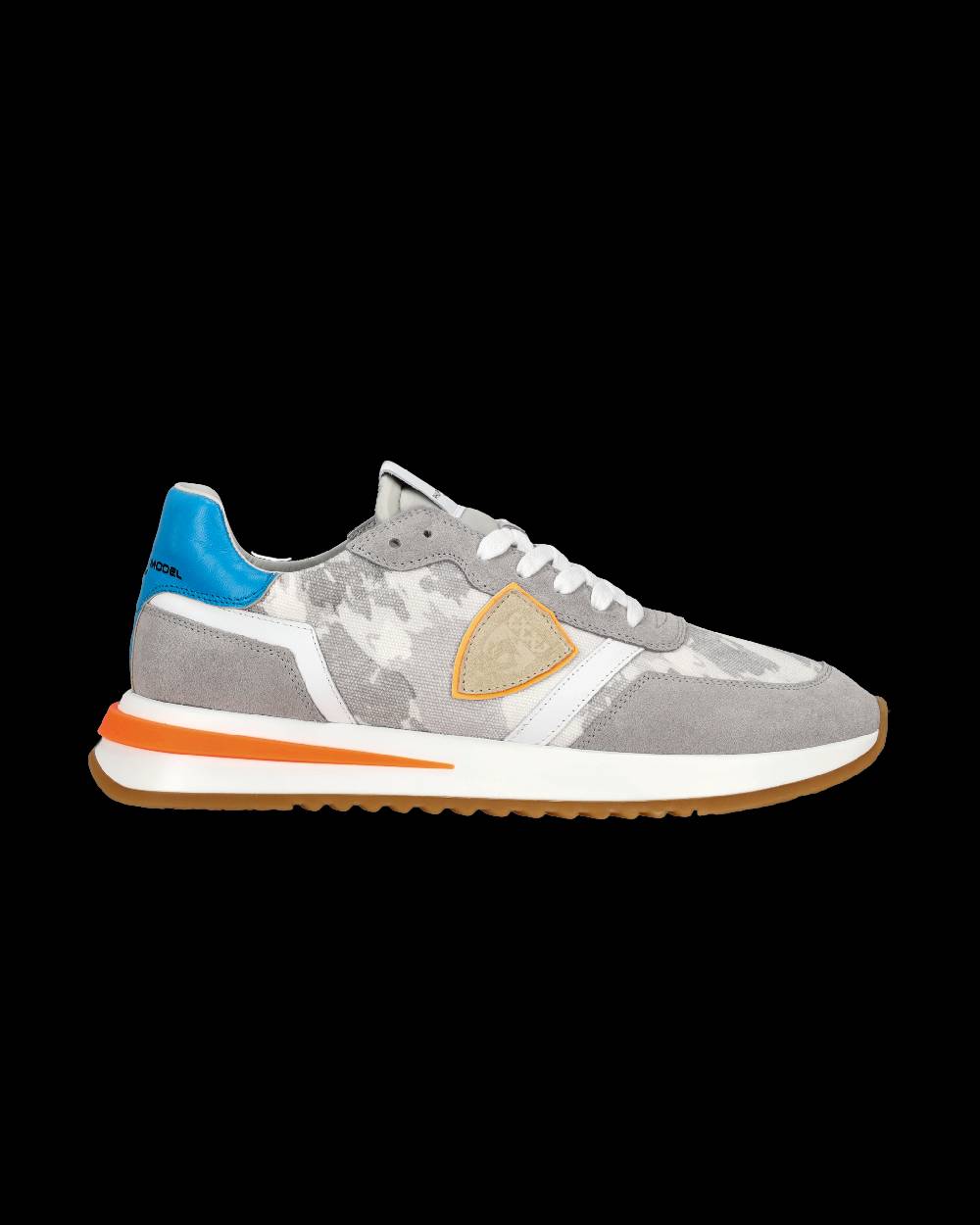 Philippe Model Sneaker bassa Tropez 2.1 uomo - grigio, bianco e arancio 2025