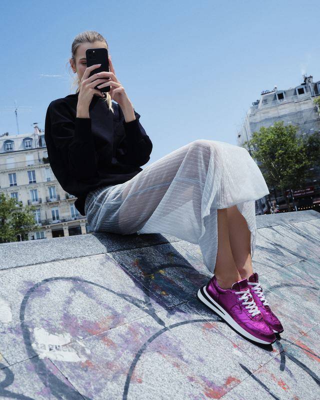 Philippe Model Sneaker basse Tropez 2.1 donna - fucsia Italy