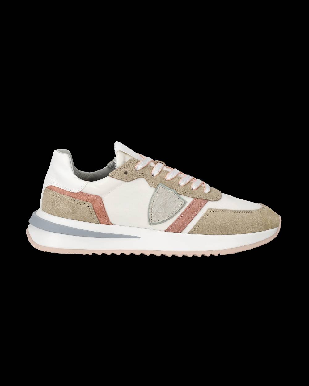 Philippe Model Sneakers Tropez 2.1 da Donna Bianche in Tessuto Tecnico Qualità