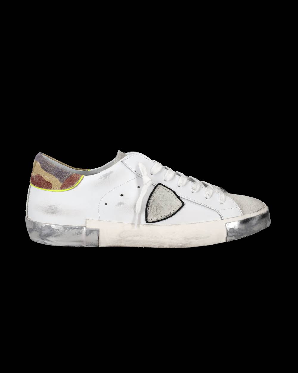 Philippe Model Sneakers Prsx da Uomo Bianche e Bordeaux in Pelle Promozione