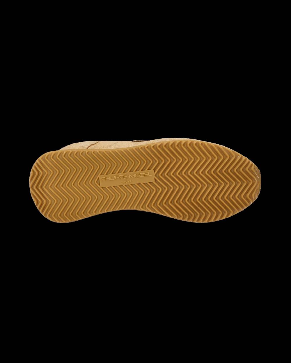 Philippe Model Sneakers Trpx da Donna Beige in Pelle Scamosciata Spedizione Gratuita