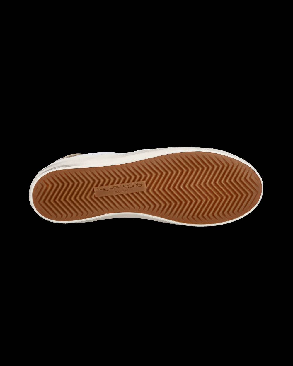 Philippe Model Sneakers basse Paris da Bambino in pelle, Bianco Blu Acquista Ora