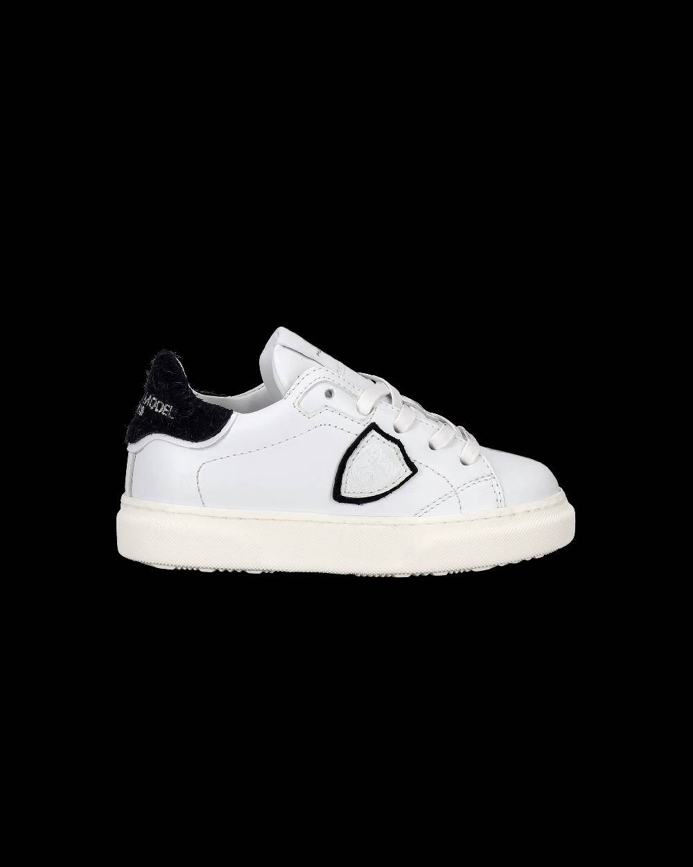 Philippe Model Sneakers da Bambini Temple Bianche e Blu in Pelle Novità