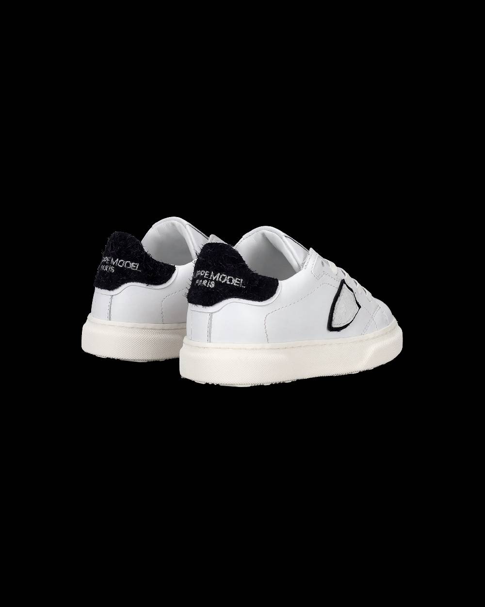 Philippe Model Sneakers da Bambini Temple Bianche e Blu in Pelle Novità