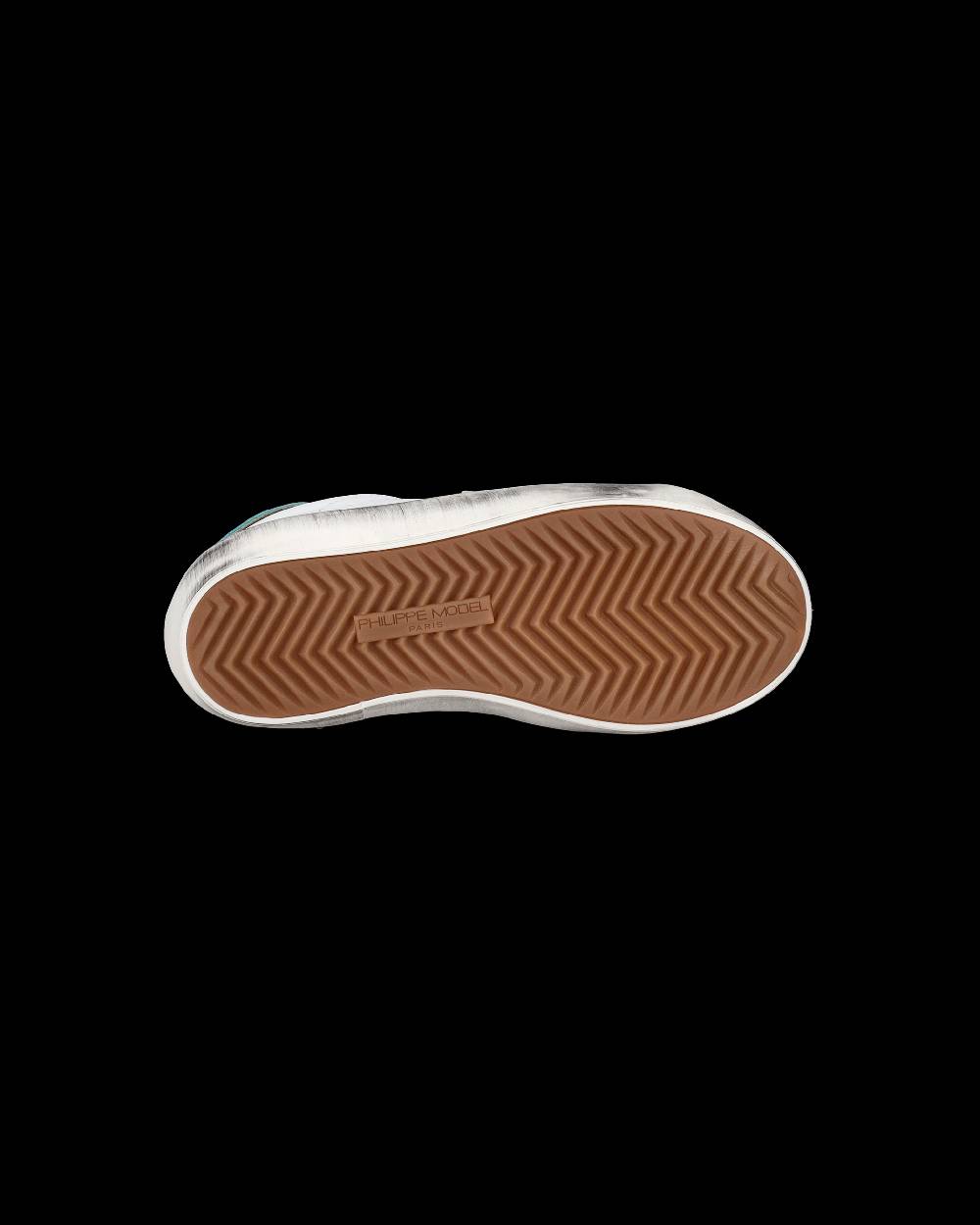 Philippe Model Scarpe da Bambini Prsx Bianche e Gialle in Pelle Saldi Di Fabbrica