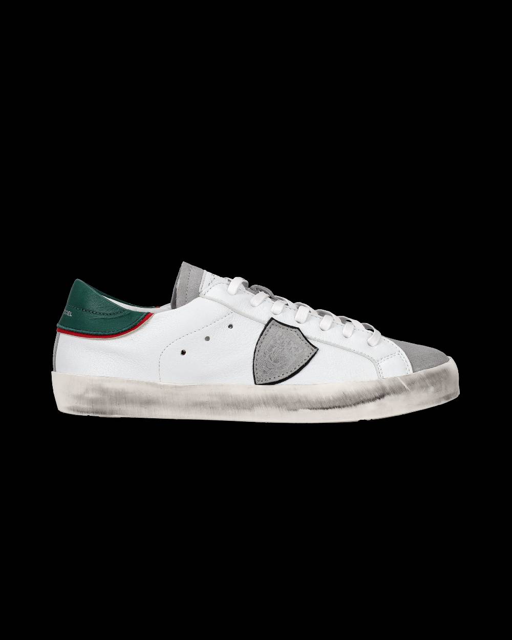 Philippe Model Sneakers Prsx da Ragazzi Bianche e Verdi in Pelle I Più Venduti