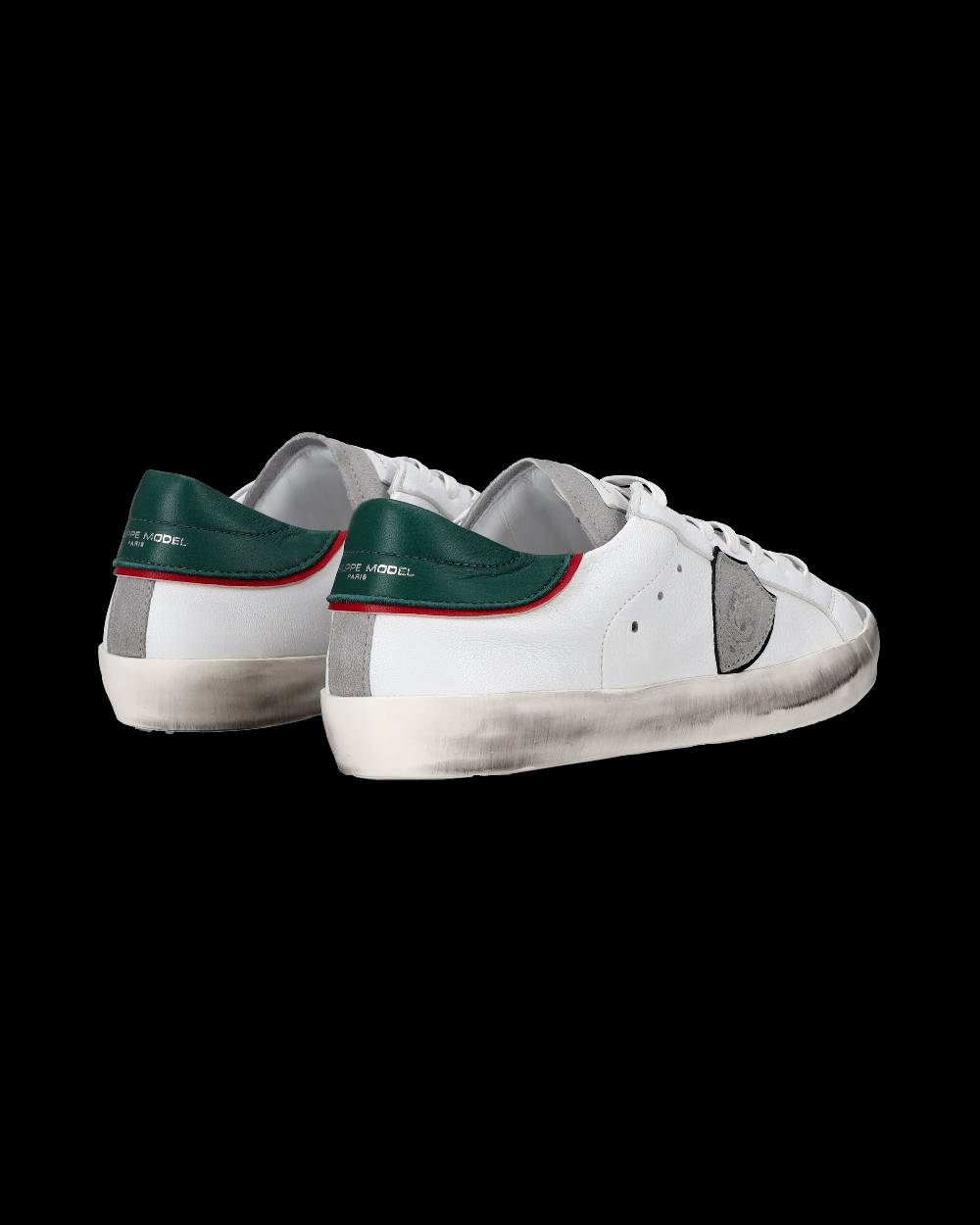 Philippe Model Sneakers Prsx da Ragazzi Bianche e Verdi in Pelle I Più Venduti