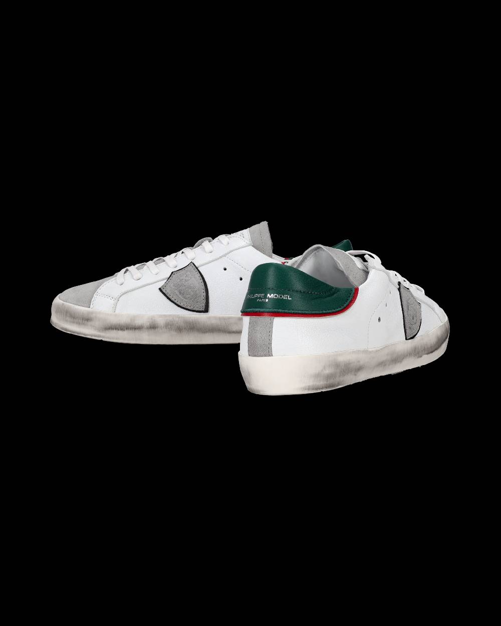 Philippe Model Sneakers Prsx da Ragazzi Bianche e Verdi in Pelle I Più Venduti