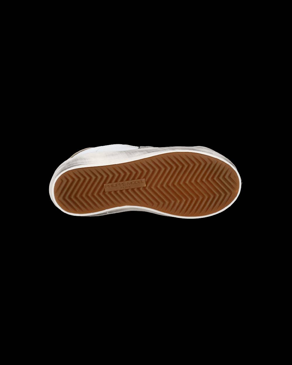 Philippe Model Sneakers da Bambini Prsx Bianche e Verdi in Pelle Negozio
