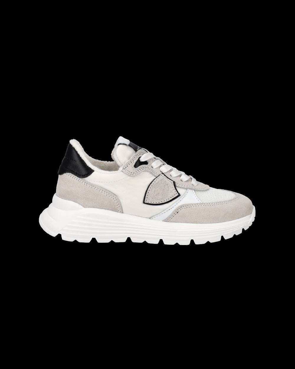 Philippe Model Sneakers Antibes basse da Bambini Bianche in Tessuto Tecnico Italia