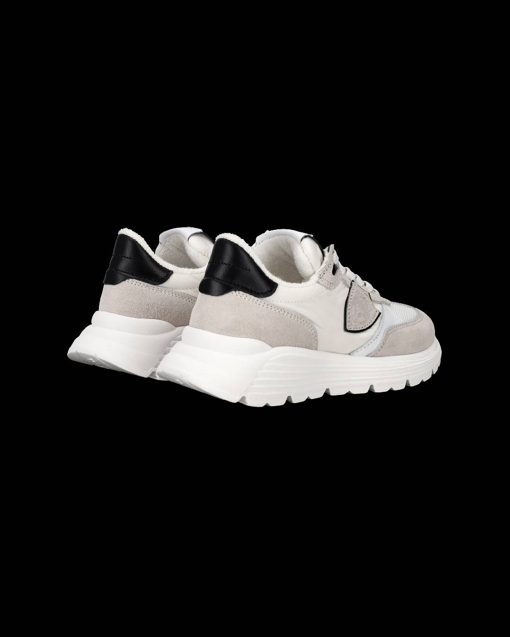 Philippe Model Sneakers Antibes basse da Bambini Bianche in Tessuto Tecnico Italia