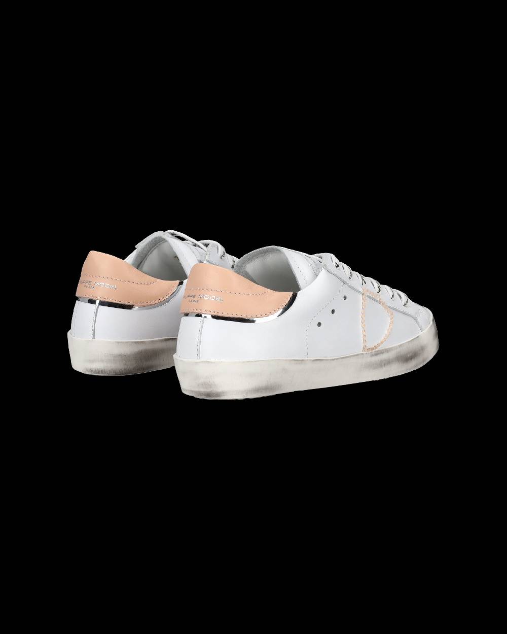 Philippe Model Sneakers Paris da Bambini Nere e Argento in Pelle Soddisfazione Garantita