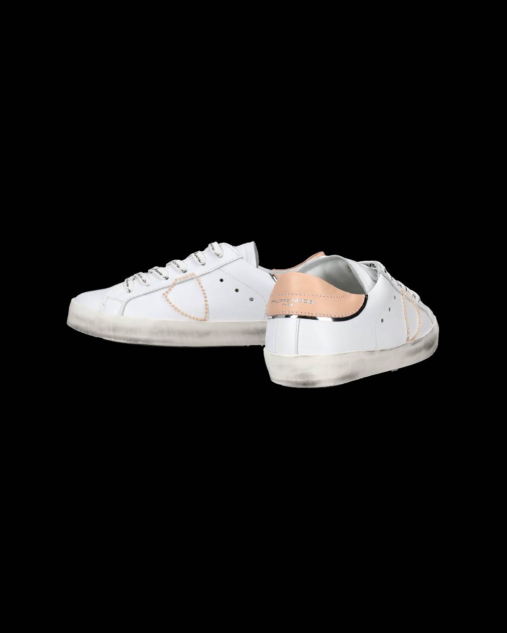 Philippe Model Sneakers Paris da Bambini Nere e Argento in Pelle Soddisfazione Garantita