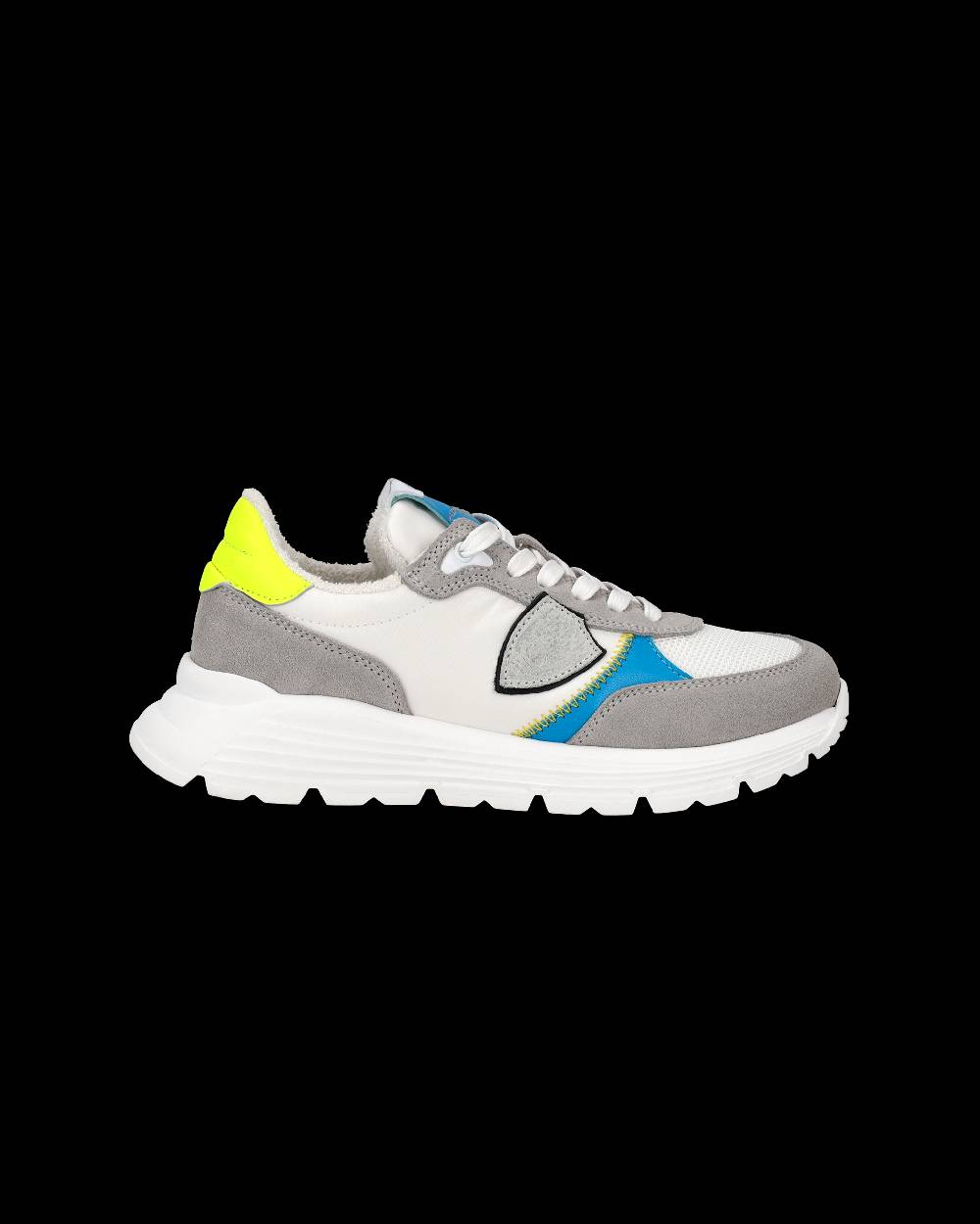 Philippe Model Sneakers Antibes da Bambini Grigie in Pelle Acquista Ora