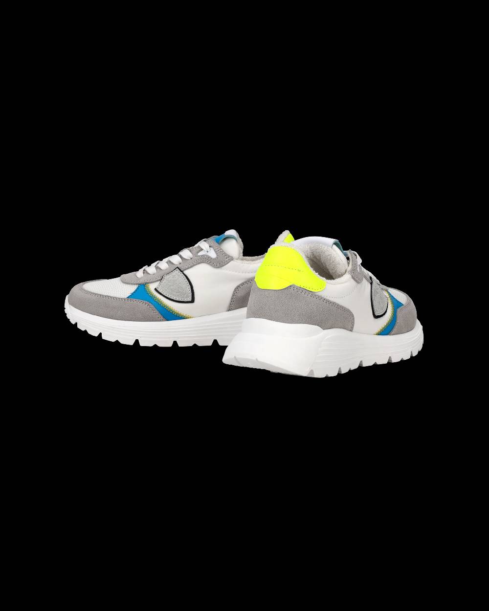 Philippe Model Sneakers Antibes da Bambini Grigie in Pelle Acquista Ora