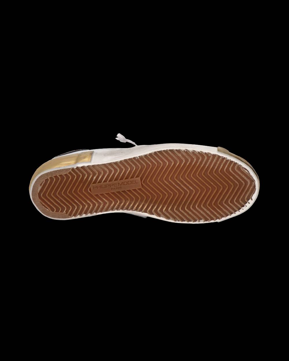 Philippe Model Sneaker Prsx Donna, Bianco e Azzurro Sconto