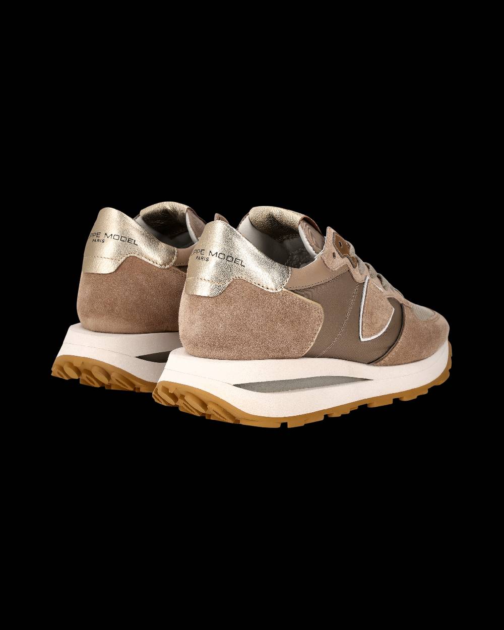 Philippe Model Sneaker Tropez Haute Donna, Beige Outlet