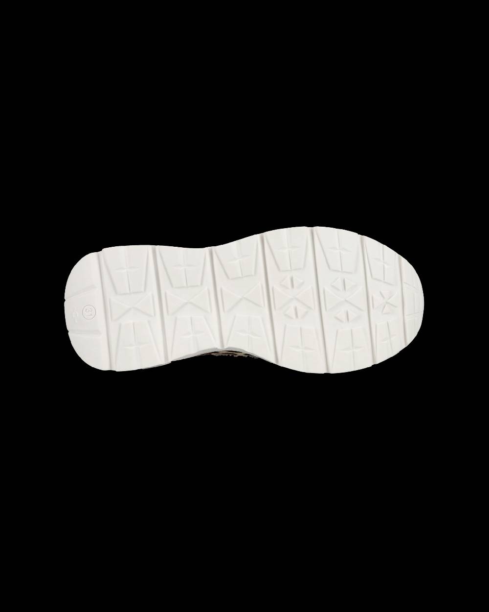Philippe Model Sneakers basse Trpx Haute da Ragazzo in pelle e glitter, Bianco Verde Vendita Economica