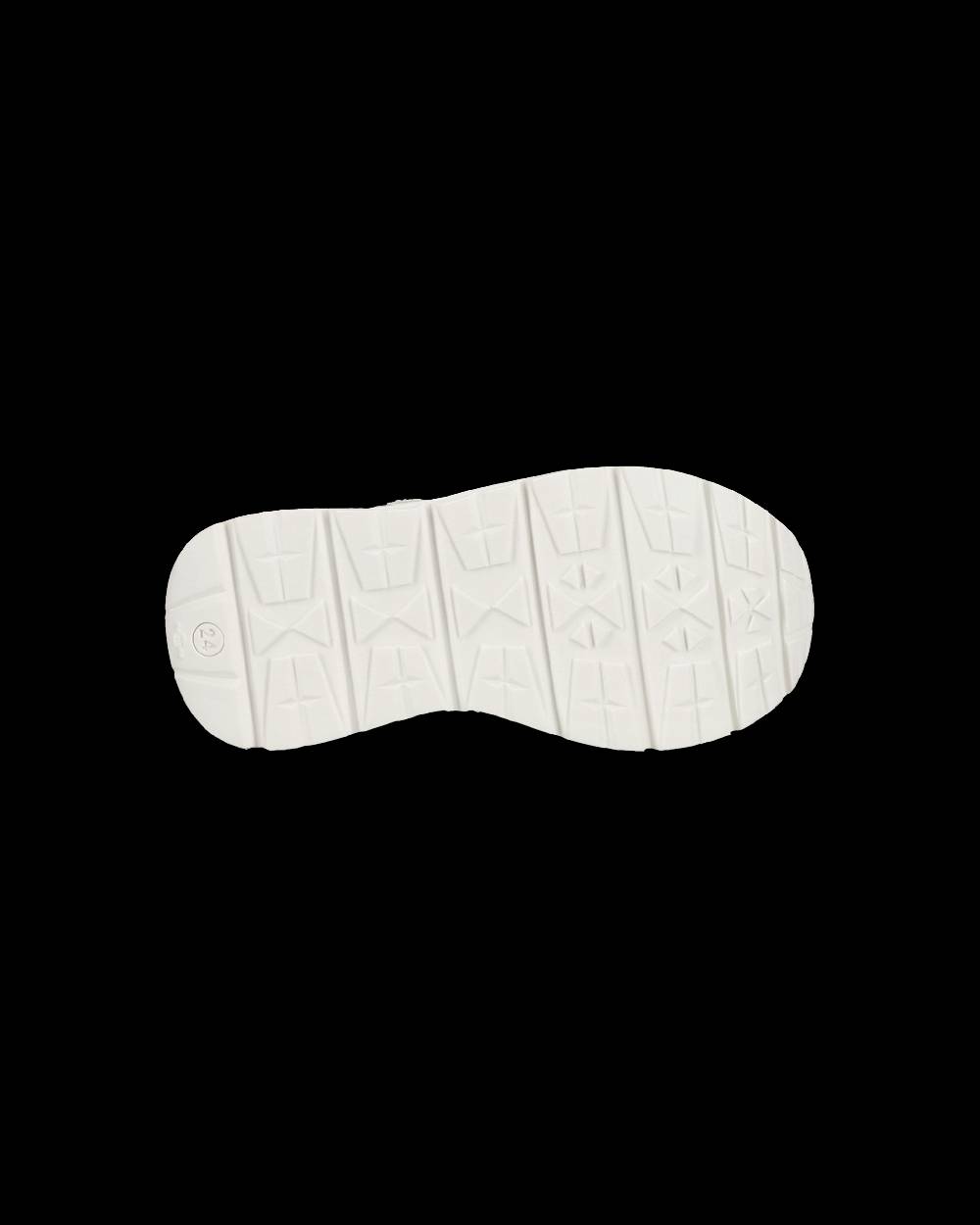 Philippe Model Baby Antibes Low-Top Sneakers in Nylon And Leather, White Beige Saldi Di Fabbrica