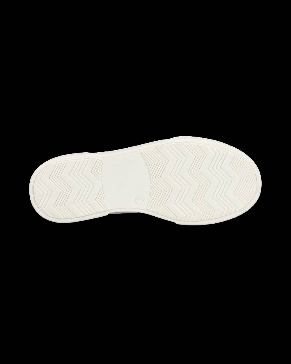 Philippe Model Junior Temple Low-Top Sneakers in Leather, White Pink In Saldo