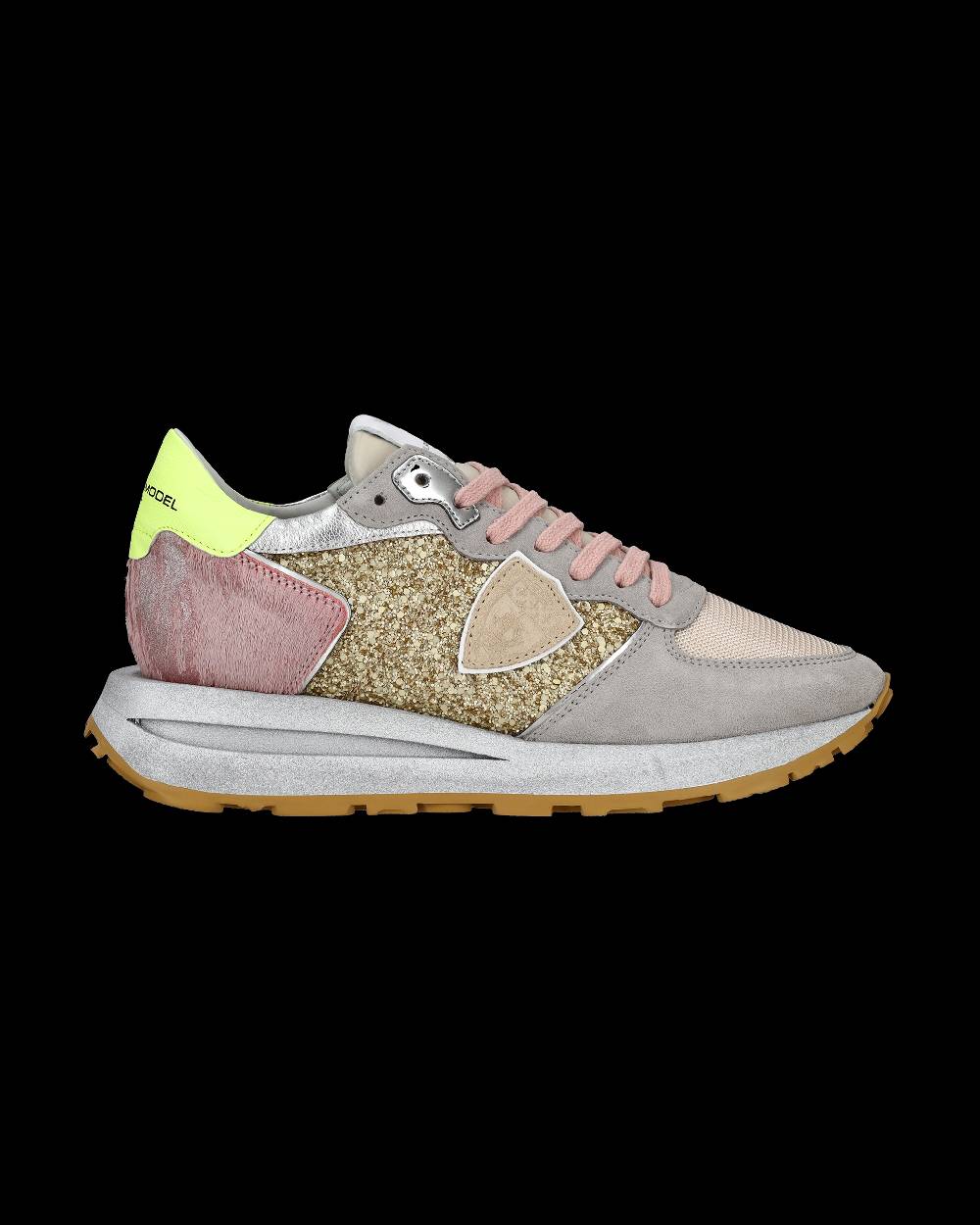 Philippe Model Sneaker basse Tropez Haute donna - oro e giallo Soddisfazione Garantita