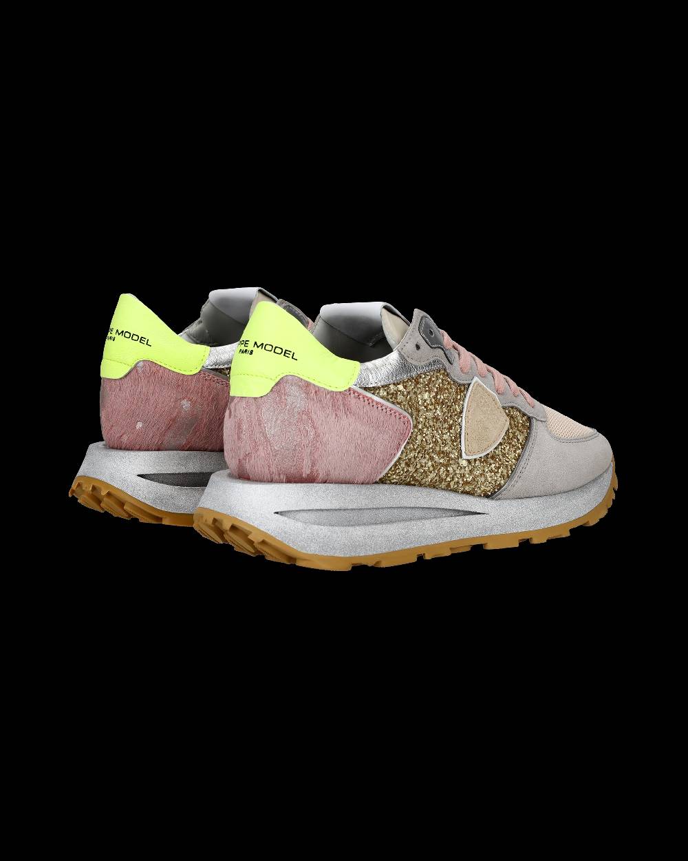 Philippe Model Sneaker basse Tropez Haute donna - oro e giallo Soddisfazione Garantita