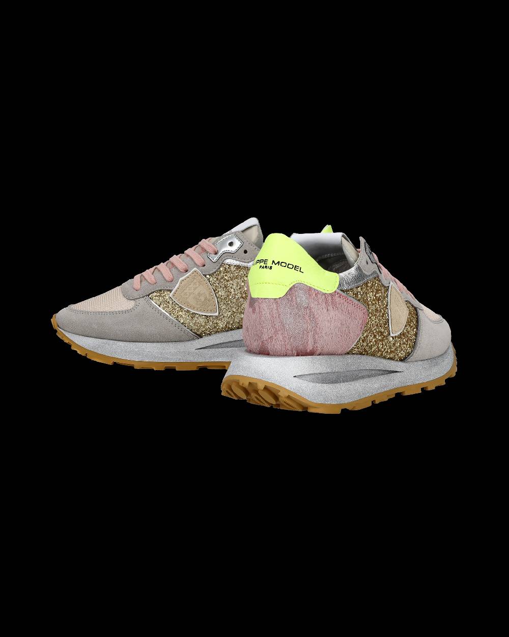 Philippe Model Sneaker basse Tropez Haute donna - oro e giallo Soddisfazione Garantita