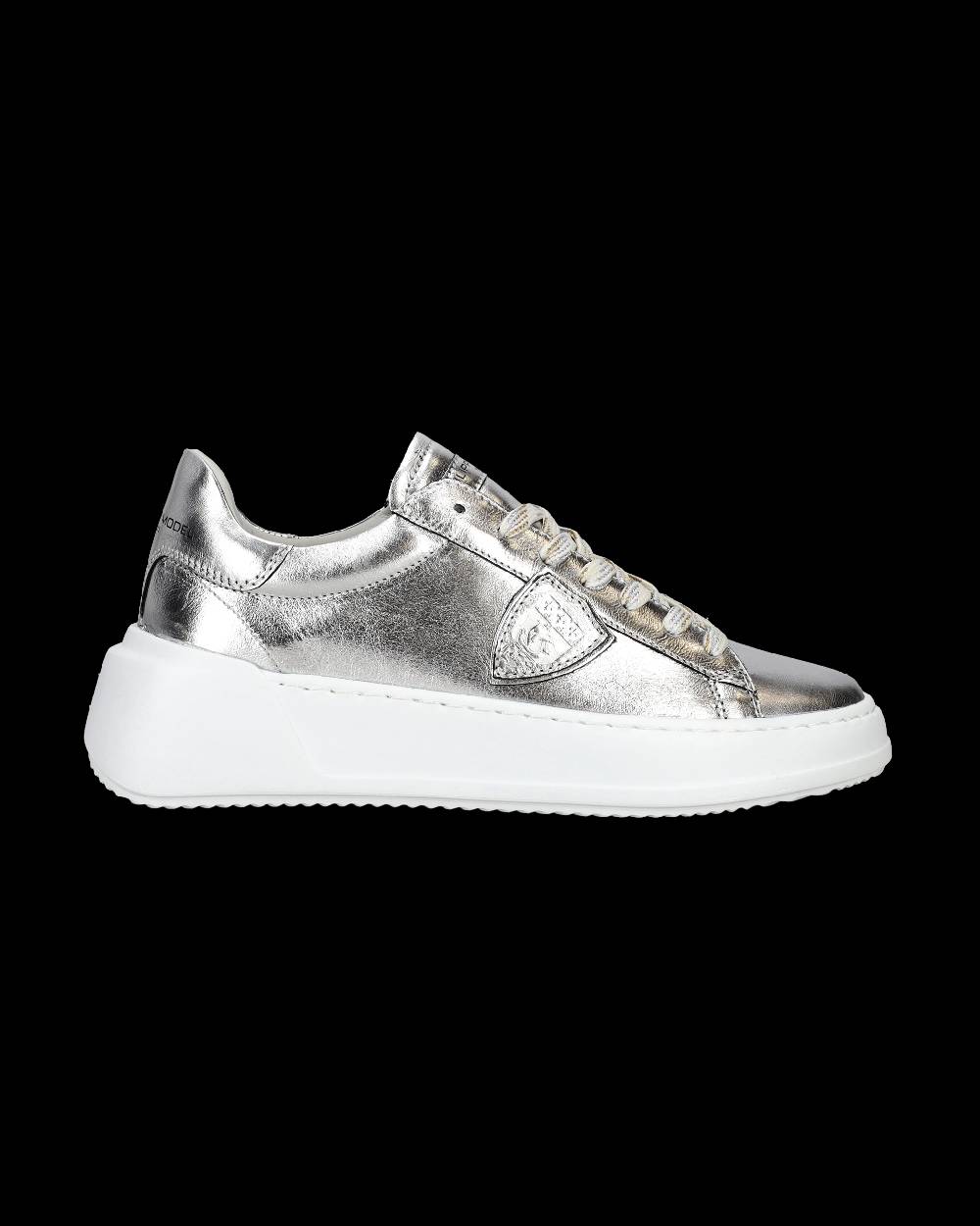 Philippe Model Sneaker bassa Tres Temple donna - argento Acquista Ora