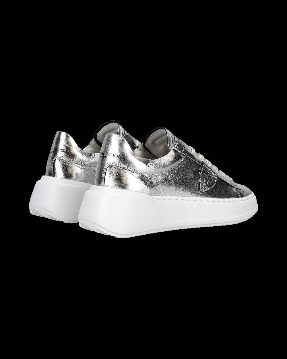 Philippe Model Sneaker bassa Tres Temple donna - argento Acquista Ora