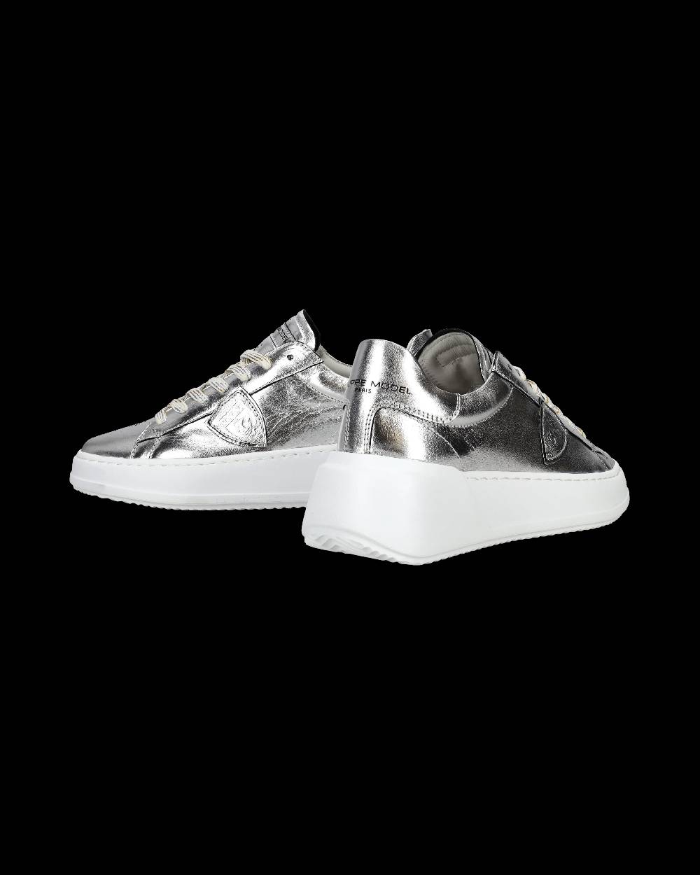 Philippe Model Sneaker bassa Tres Temple donna - argento Acquista Ora