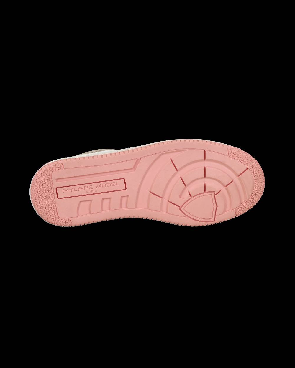 Philippe Model Sneakers Lyon da Donna Bianche e Rosa in Pelle Riciclata In Vendita