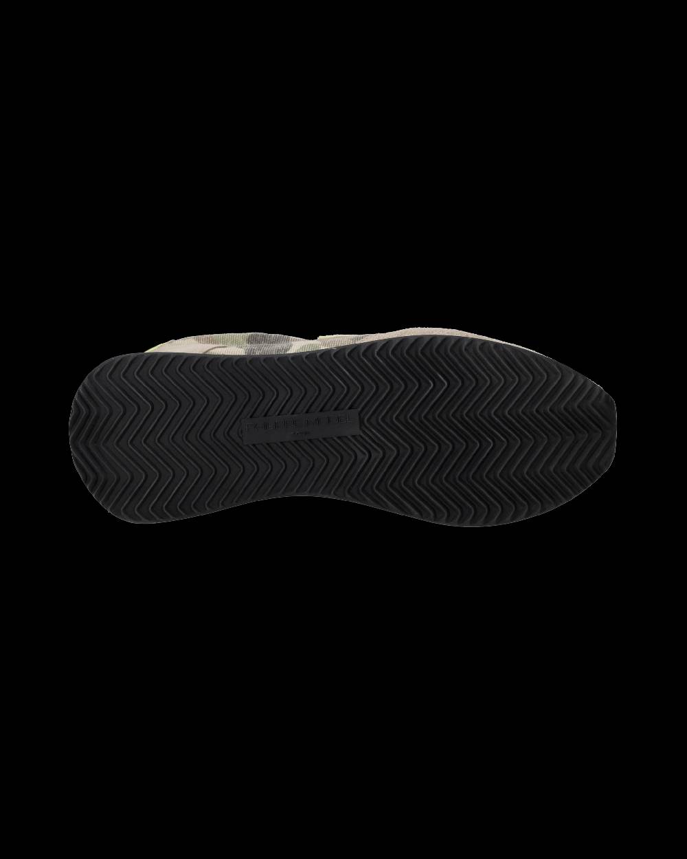 Philippe Model Sneakers Trpx da Uomo Verdi e Gialle in Tessuto Tecnico Vendita Calda