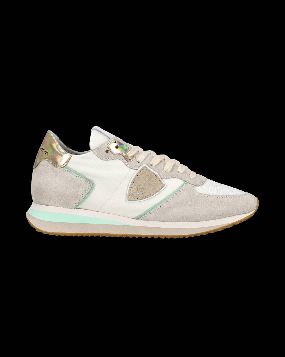 Philippe Model Sneaker bassa Trpx donna - bianco, acqua e oro Vendite Flash
