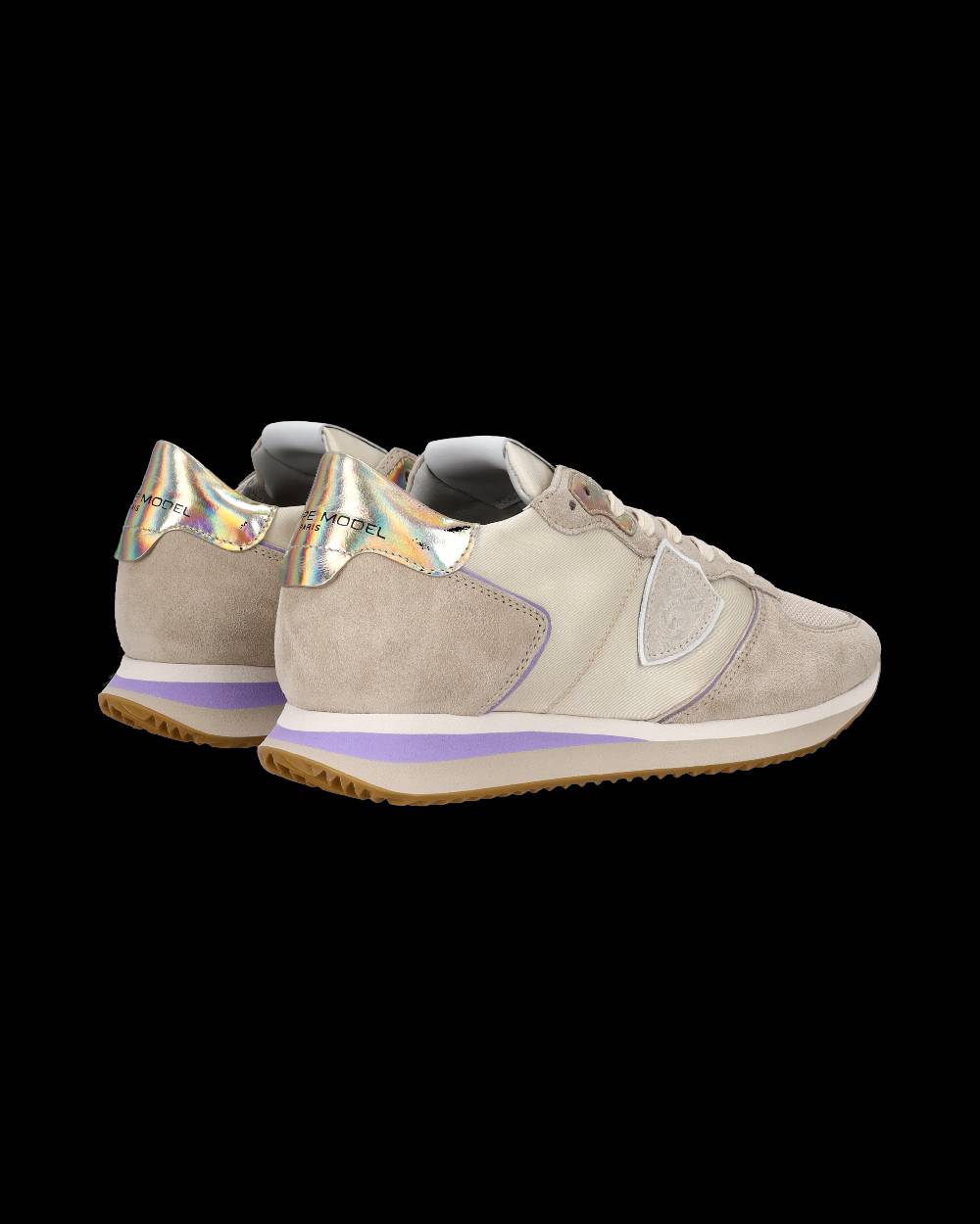 Philippe Model Sneaker bassa Trpx donna - beige e violetto Negozio