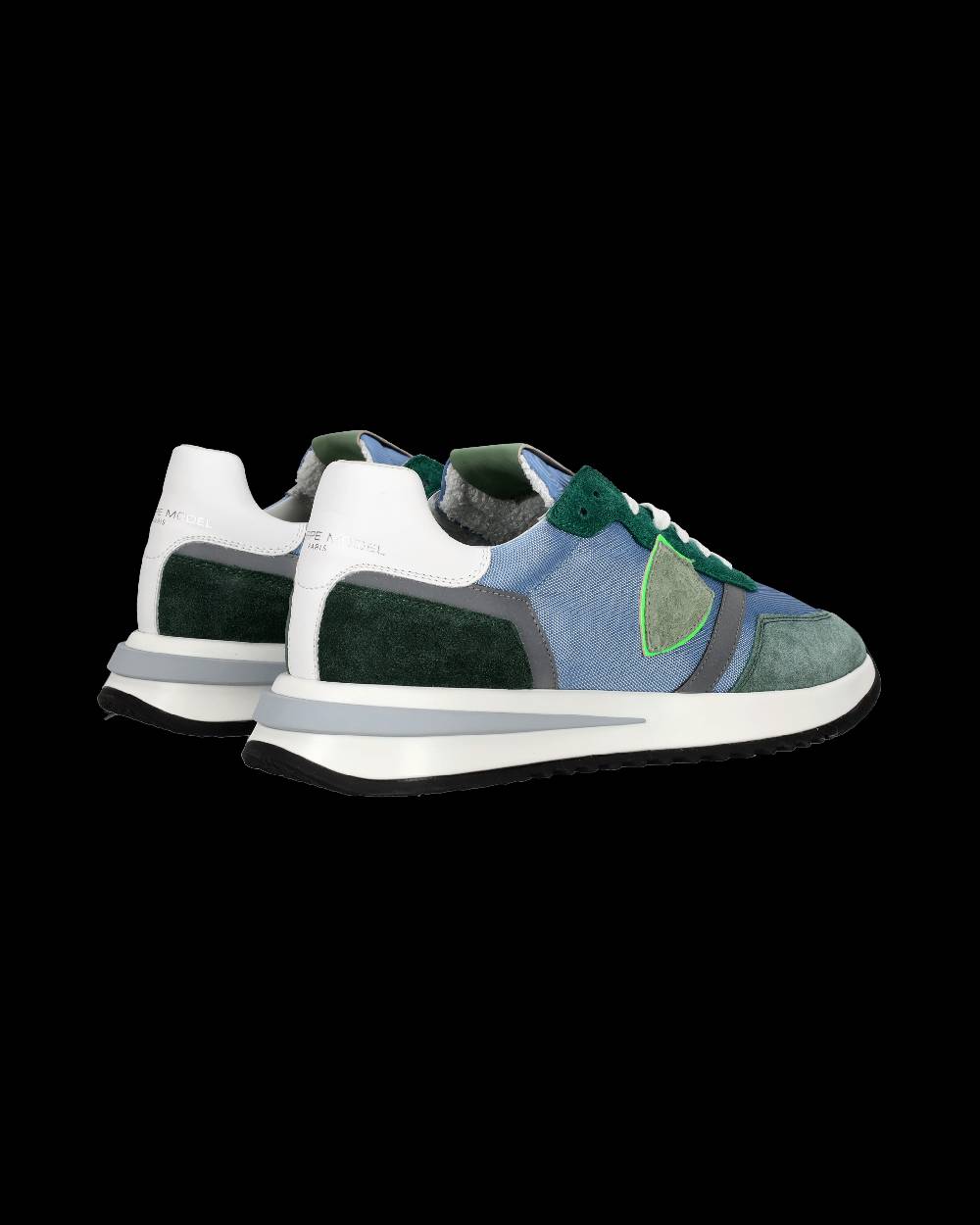 Philippe Model Sneaker bassa Tropez 2.1 uomo - verde e azzurro Moda