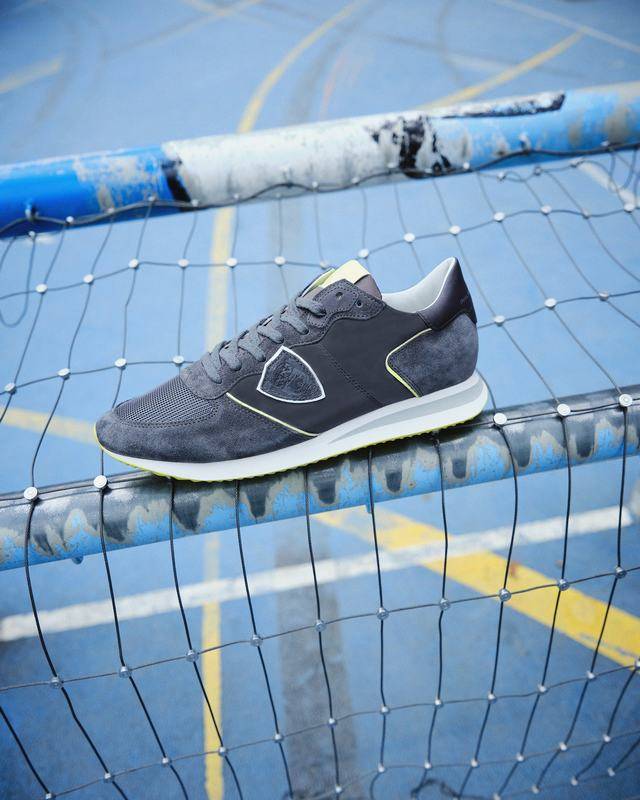 Philippe Model Sneaker basse Trpx uomo - antracite e giallo Italia