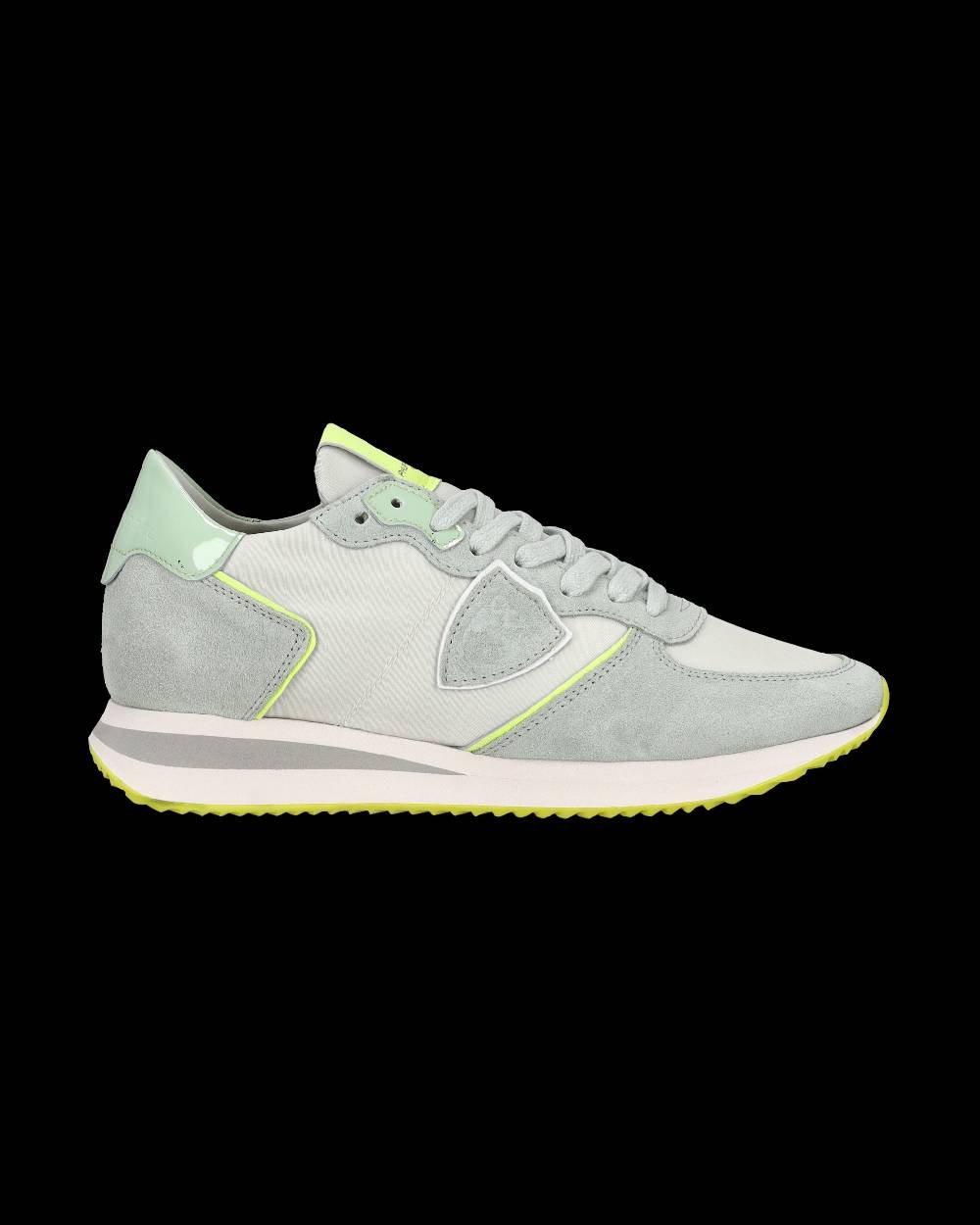 Philippe Model Sneaker bassa Trpx donna - verde acqua e giallo In Linea