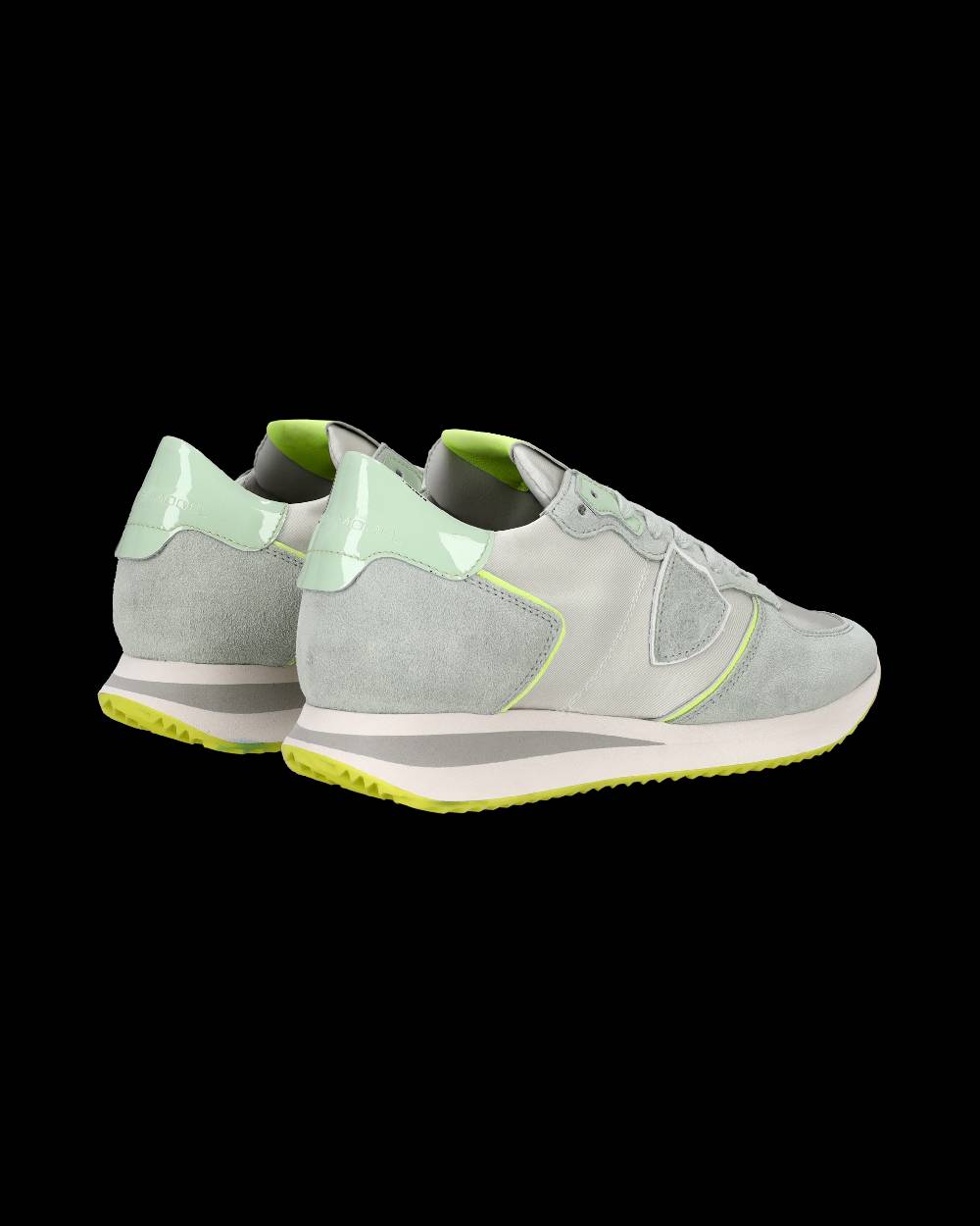 Philippe Model Sneaker bassa Trpx donna - verde acqua e giallo In Linea