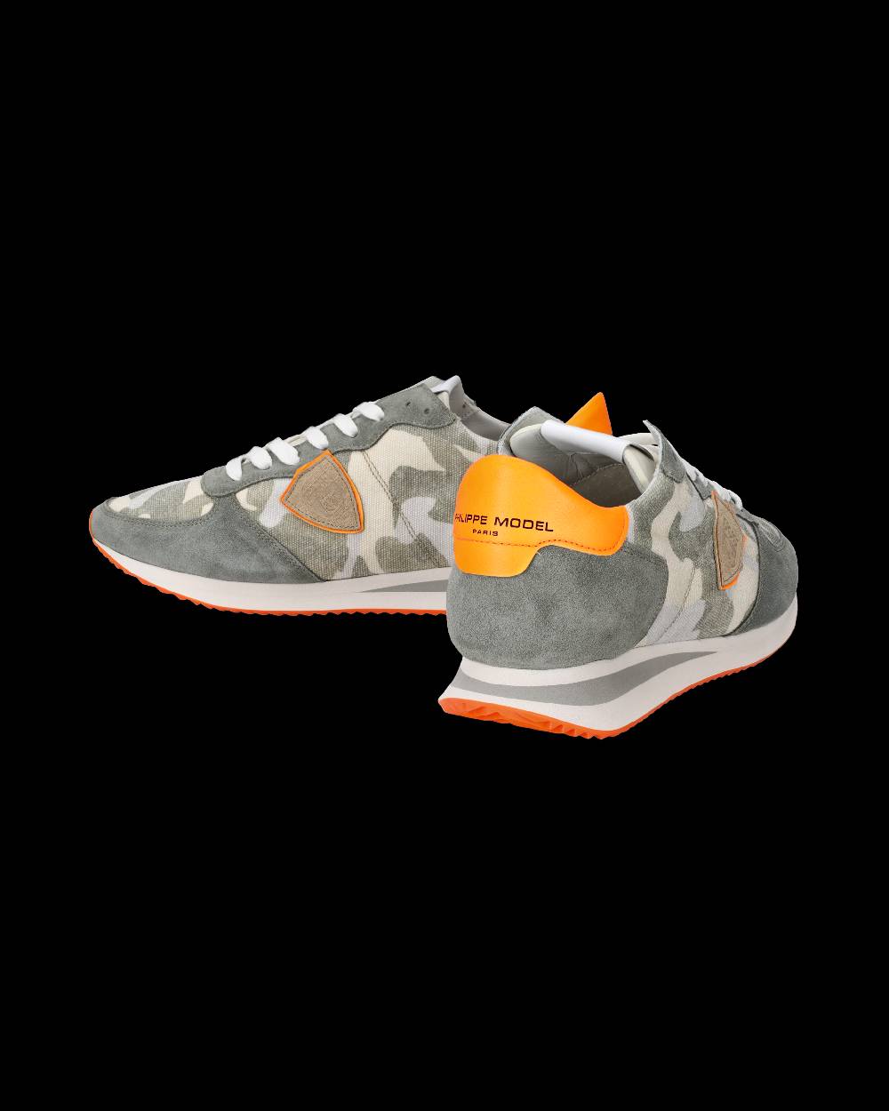 Philippe Model Sneakers Trpx da Uomo Verdi e Arancioni in Tessuto Tecnico Promozione