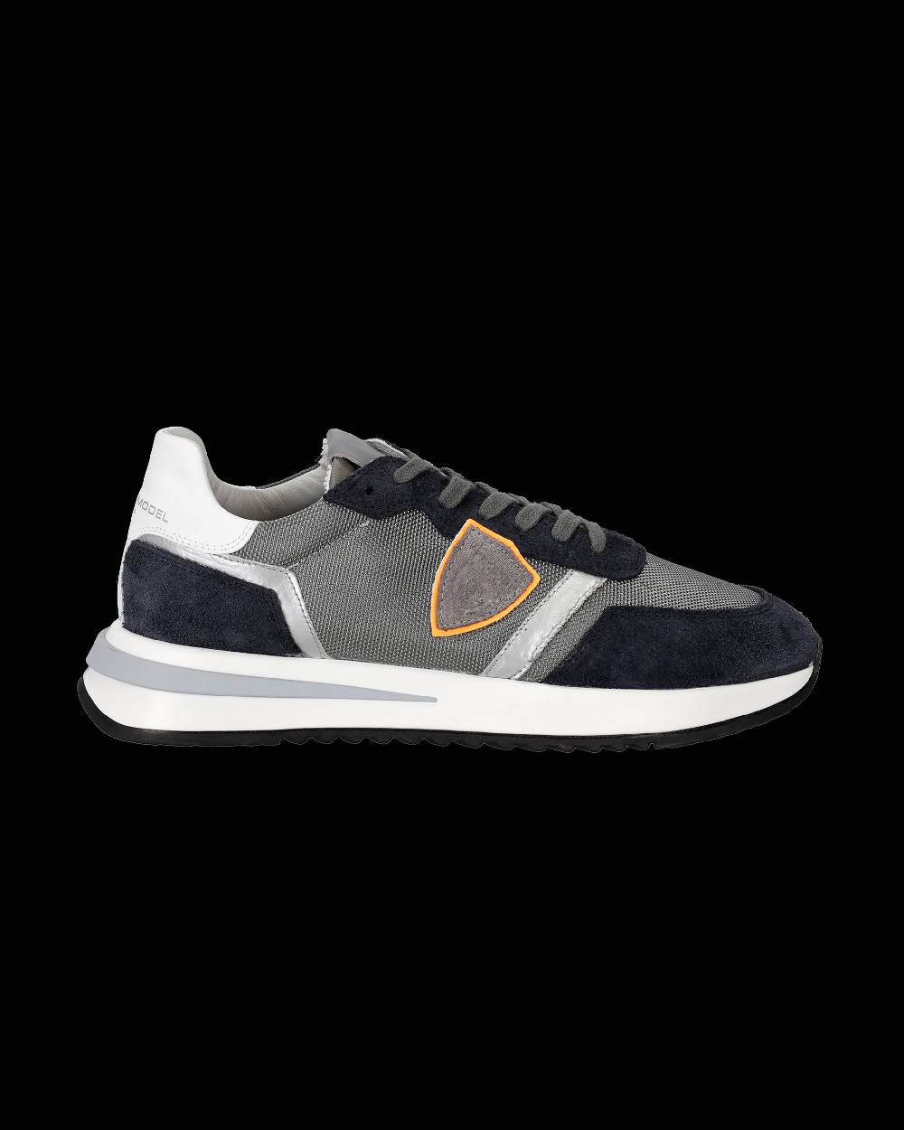 Philippe Model Sneaker basse Tropez 2.1 uomo - antracite e blu Pezzi Unici