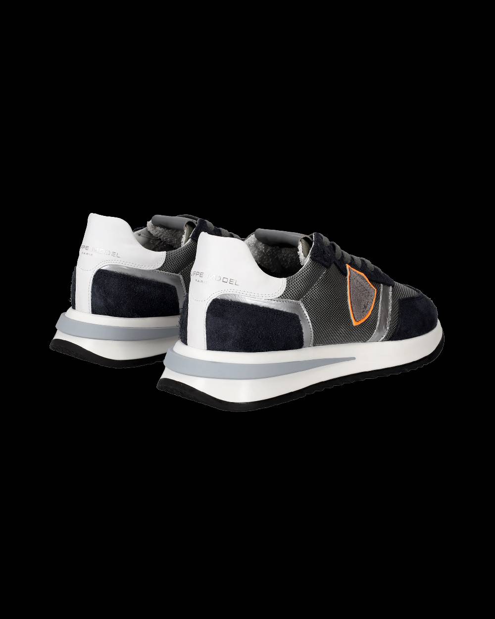 Philippe Model Sneaker basse Tropez 2.1 uomo - antracite e blu Pezzi Unici