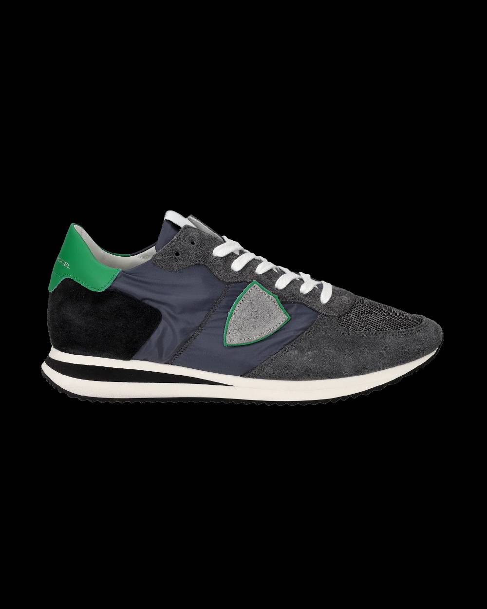 Philippe Model Sneakers Trpx da Uomo Grigie in Tessuto Tecnico Soddisfazione Garantita