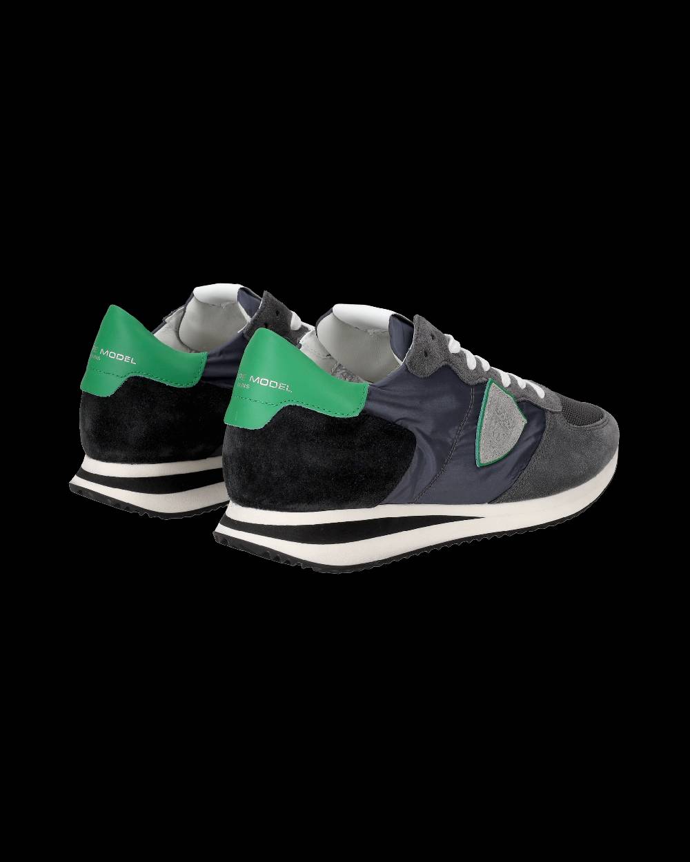 Philippe Model Sneakers Trpx da Uomo Grigie in Tessuto Tecnico Soddisfazione Garantita