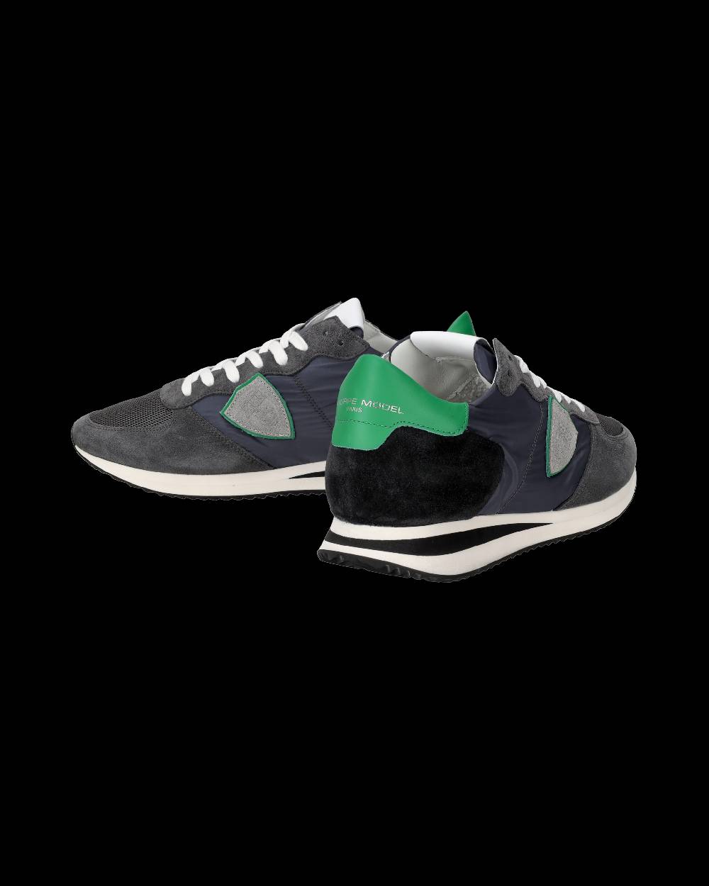 Philippe Model Sneakers Trpx da Uomo Grigie in Tessuto Tecnico Soddisfazione Garantita