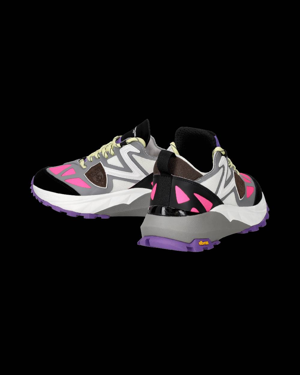 Philippe Model Sneakers Rocx da Donna Fucsia e Bianche in Tessuto Tecnico Negozi Online