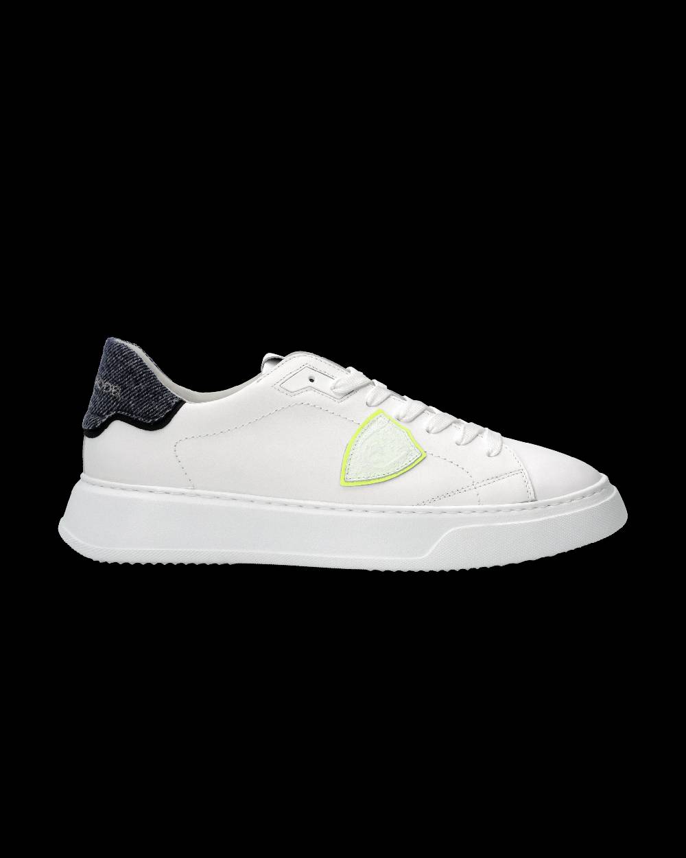 Philippe Model Sneaker Temple Uomo, Bianco e Blu Shopping Online